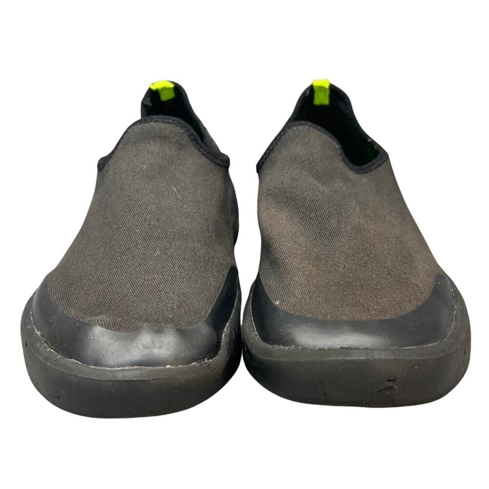 OOFOS OOmg eeZee Black Slip On Low Recovery Shoe Thick Sole Sneaker Women 9.5 - Picture 2 of 8